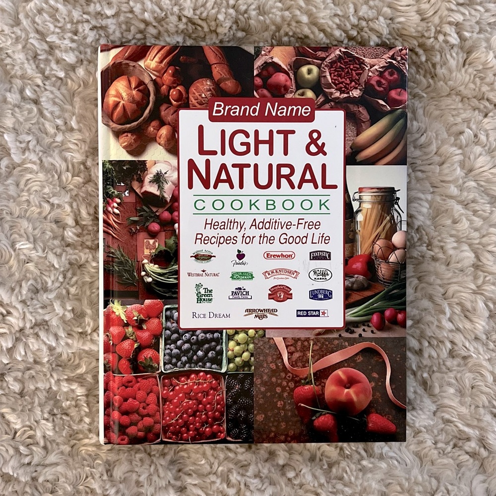 Brand Name Light & Natural Cookbook Health Recipes, Additive-Free Recipes